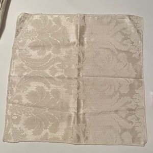 Bardwil Damask napkins set of 12 white bridal elegant 16” x 16”